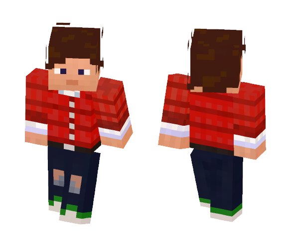 Red Plade Woodsman - Male Minecraft Skins - image 1