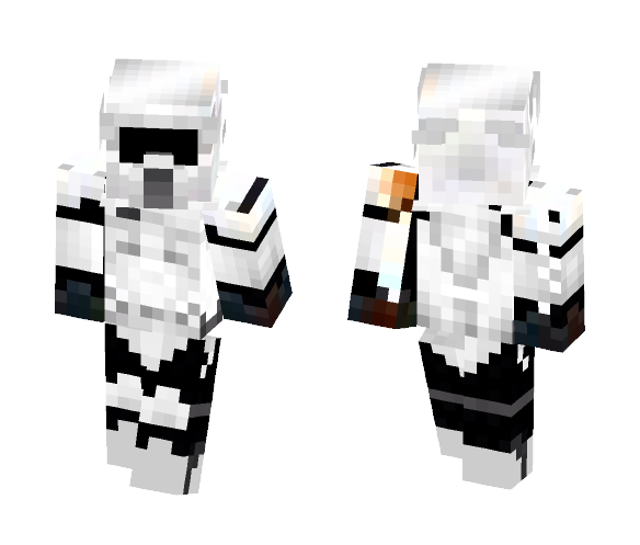 Imperial Scout Trooper - Interchangeable Minecraft Skins - image 1