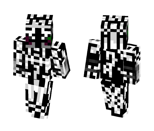 Devil Death with White Eyes - Male Minecraft Skins - image 1