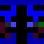 Devil Death with Blue Eyes - Male Minecraft Skins - image 3