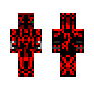 Devil Death With Red Eyes - Male Minecraft Skins - image 2