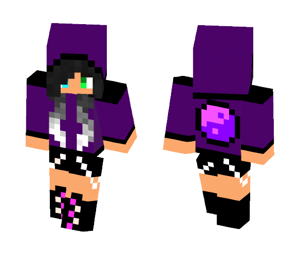 Yin Yang Girl - Girl Minecraft Skins - image 1