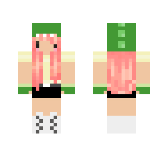 Kawaii Dino Girl - Girl Minecraft Skins - image 2