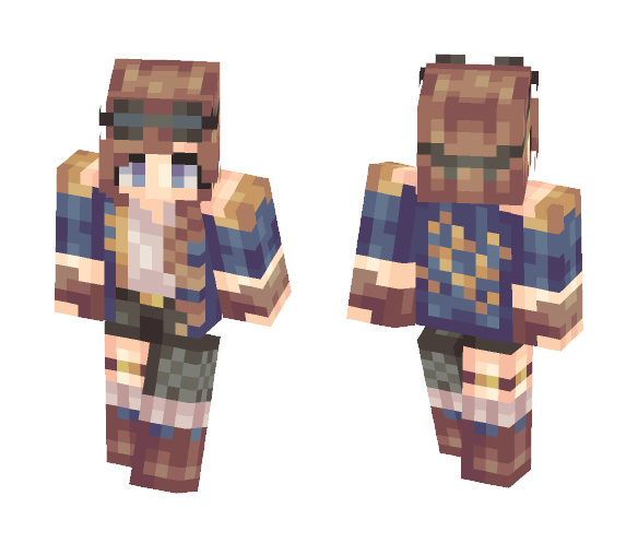 lovely steampunk child - Popreel! - Female Minecraft Skins - image 1