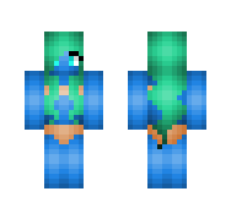 Fish Girl - Girl Minecraft Skins - image 2