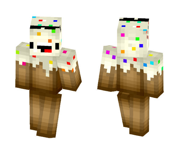 Derp cake - Interchangeable Minecraft Skins - image 1