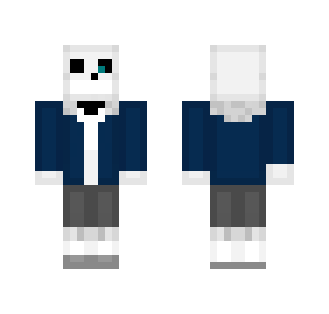 Sans The Master Of Bad Times - Male Minecraft Skins - image 2
