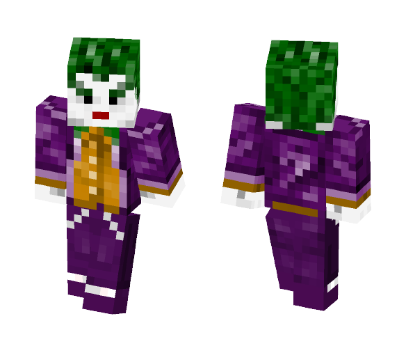 The Joker | ArkhamVerse - Comics Minecraft Skins - image 1