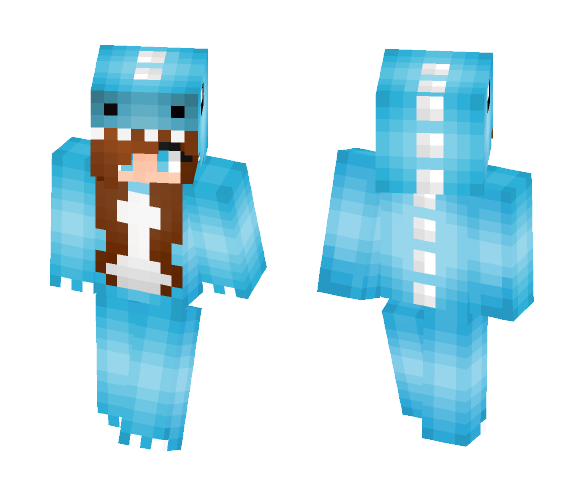 Dinosaur — caraмel - Female Minecraft Skins - image 1