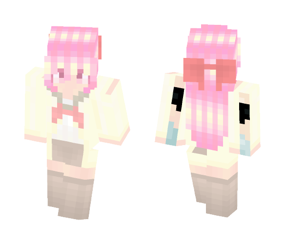 ୨୧ Sakura School Girl ୨୧ - Girl Minecraft Skins - image 1