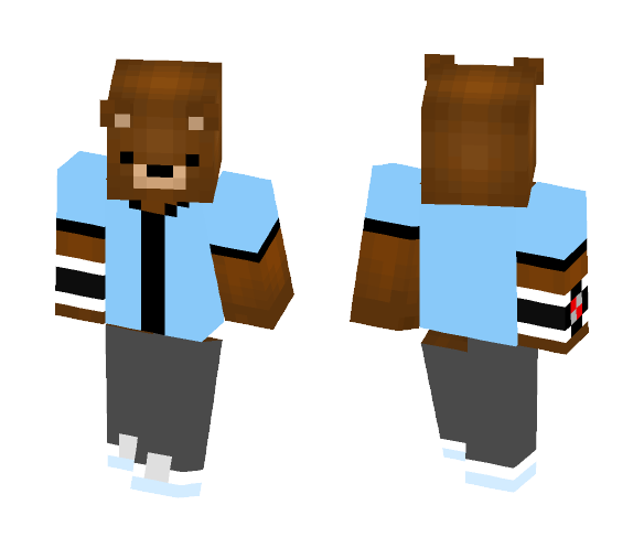 Bear 10 - Male Minecraft Skins - image 1