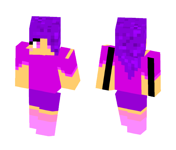 Purple - Female Minecraft Skins - image 1