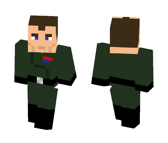 Captain Tarkin - Male Minecraft Skins - image 1