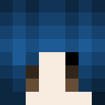 Dark blue hair - Female Minecraft Skins - image 3