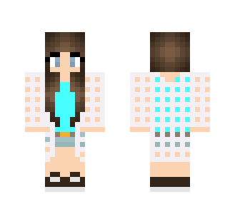 Sweater with holes - Female Minecraft Skins - image 2