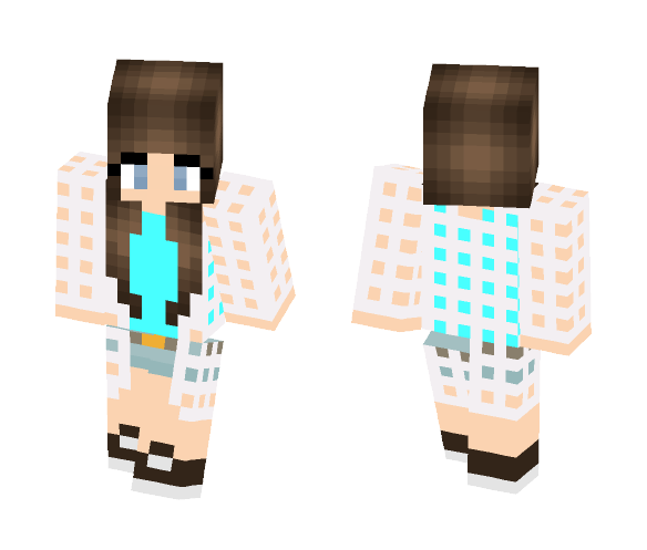 Sweater with holes - Female Minecraft Skins - image 1