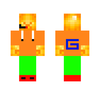 Golden Steve Winder_Gamer - Male Minecraft Skins - image 2