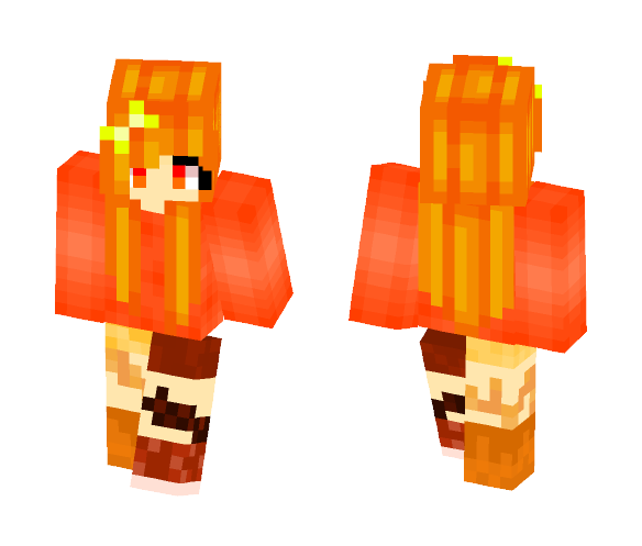 °☆° I Lava U ❤°☆° - Female Minecraft Skins - image 1