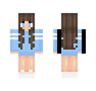 CUTE BRUNETTE GIRL - Cute Girls Minecraft Skins - image 2