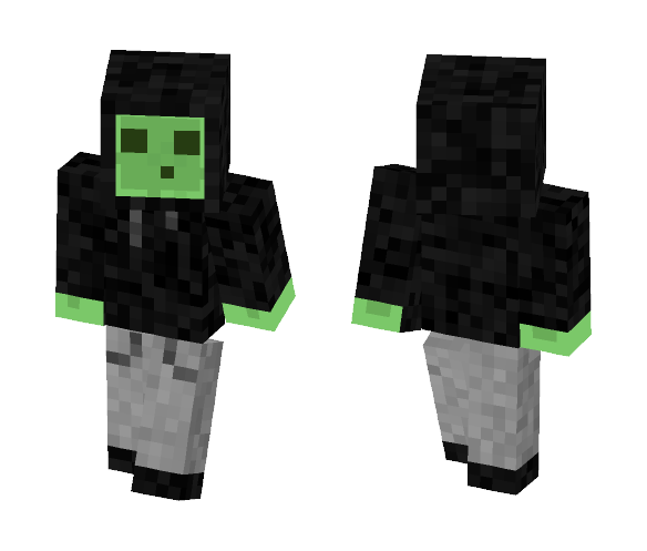 Slime from the hood - Male Minecraft Skins - image 1