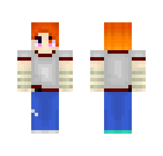 Alex (OC) (Power Variant) - Male Minecraft Skins - image 2