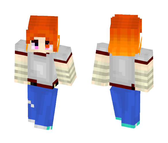 Alex (OC) (Power Variant) - Male Minecraft Skins - image 1