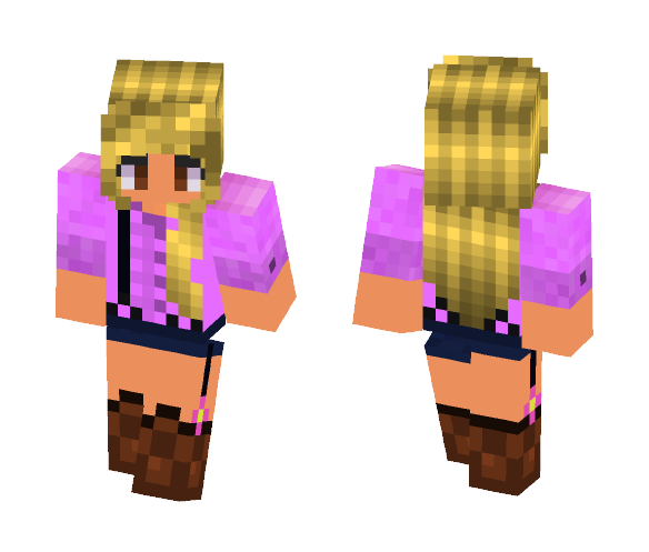 Summer Country ~ Silver - Female Minecraft Skins - image 1