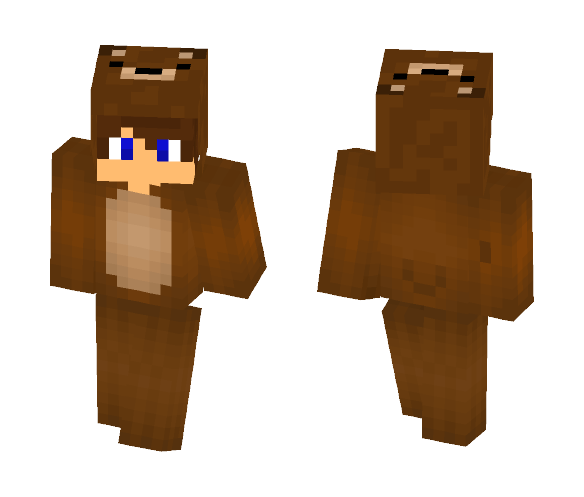 Bear Costume - Male Minecraft Skins - image 1