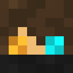 Fire And Ice Guy - Male Minecraft Skins - image 3