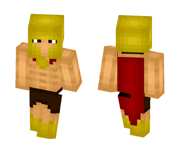 Spartan Warrior - Male Minecraft Skins - image 1