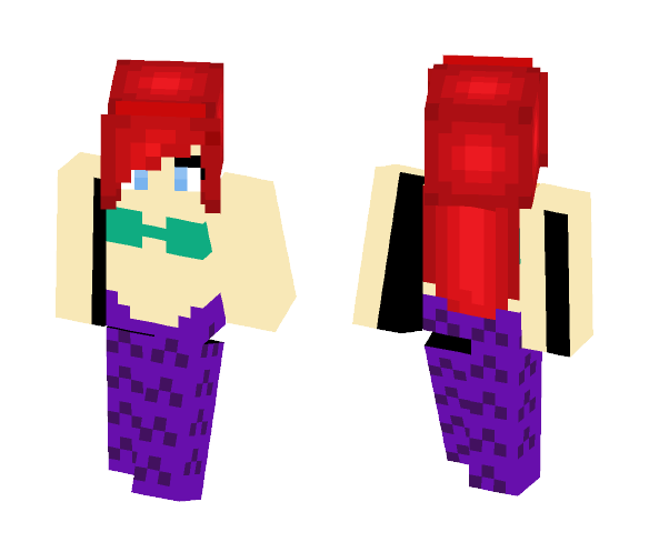 Prinecrss Ariel! - Female Minecraft Skins - image 1