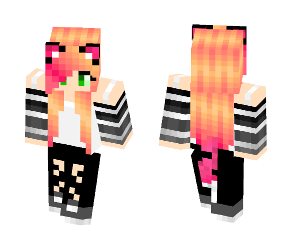 CuteWolfCuqui - Female Minecraft Skins - image 1