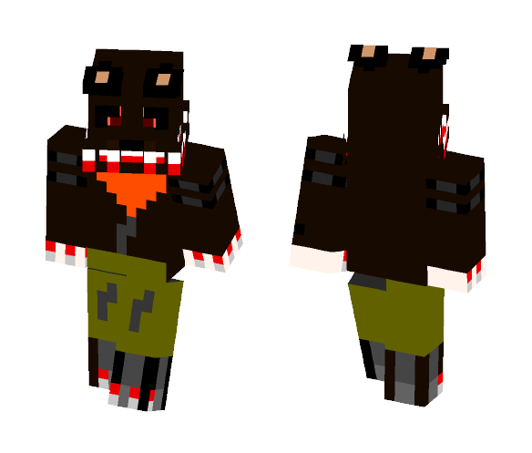 Nightmare Fredrick the Wolf - Male Minecraft Skins - image 1