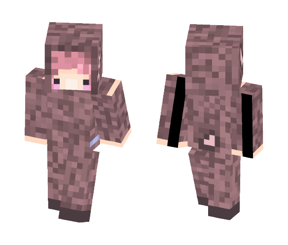 =+-Chibi Deer Onesie-+= - Female Minecraft Skins - image 1
