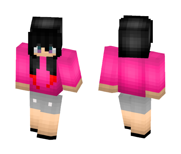Demon girl - Girl Minecraft Skins - image 1