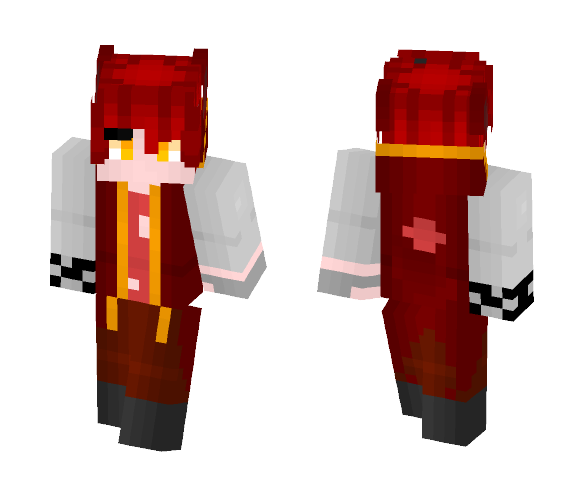 [FNAF] Foxy Human - Male Minecraft Skins - image 1