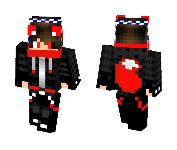 The Red Wolf - Male Minecraft Skins - image 1