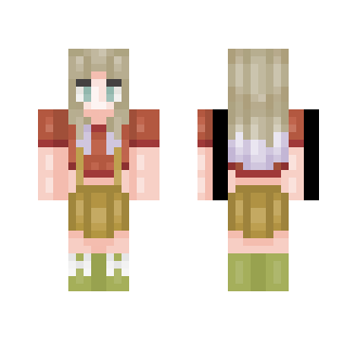 ❧ Indie Girl - Girl Minecraft Skins - image 2