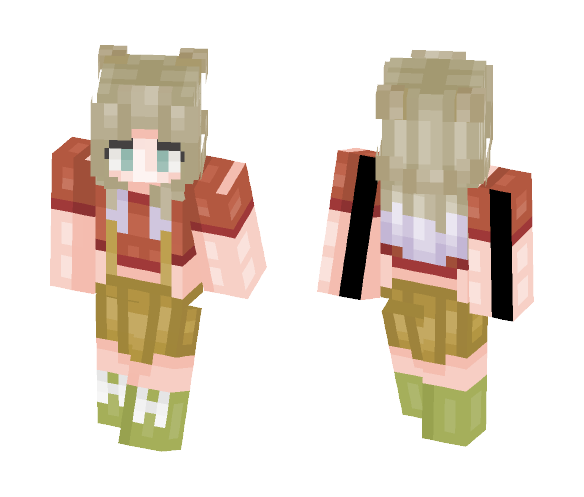 ❧ Indie Girl - Girl Minecraft Skins - image 1