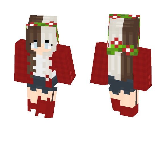 Caffie Twin Skin - Female Minecraft Skins - image 1