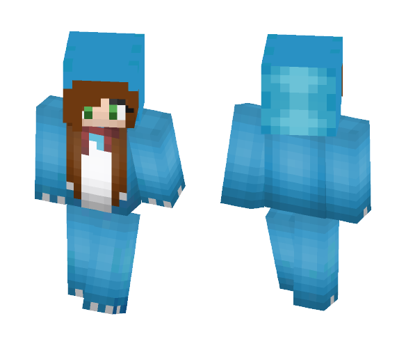 For mah friend // Dino onesie - Female Minecraft Skins - image 1