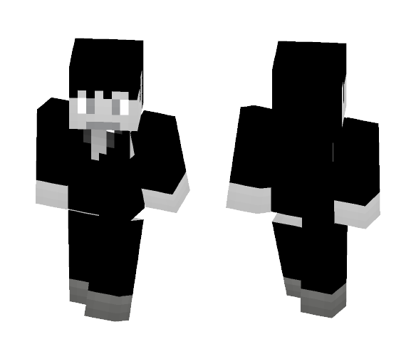 Black And White Tuxedo Guy - Male Minecraft Skins - image 1