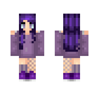 Murky Violet (Skin Trade w/ Robina) - Female Minecraft Skins - image 2