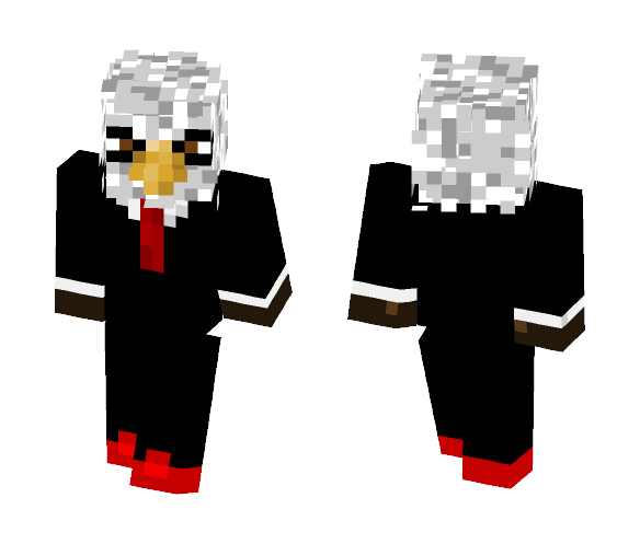 Suit Eagle | By Spekt - Male Minecraft Skins - image 1