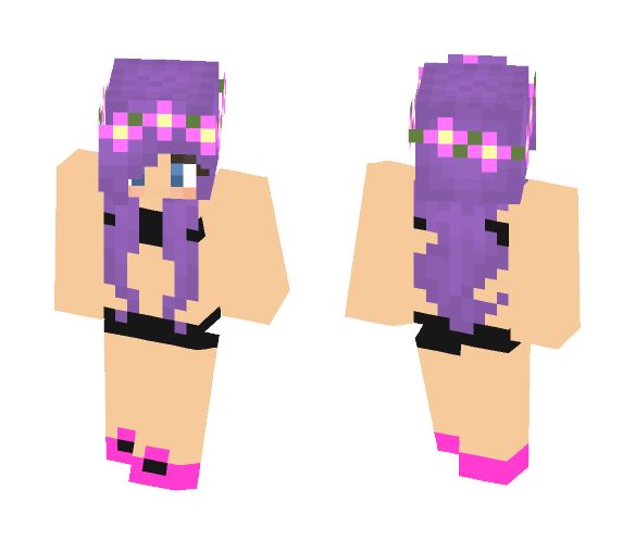 Girl in a bikini - Girl Minecraft Skins - image 1