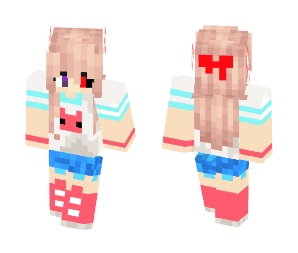 ♦ School Girl Ghoul ♦ - Girl Minecraft Skins - image 1