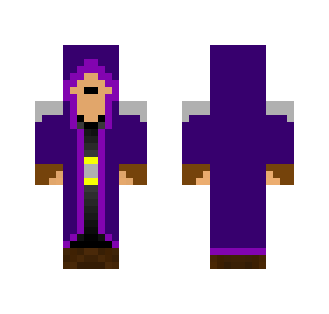 Simple Purple Mage - Male Minecraft Skins - image 2