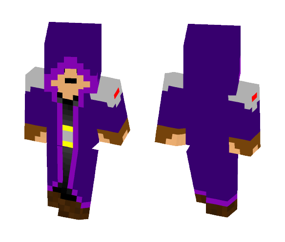 Simple Purple Mage - Male Minecraft Skins - image 1