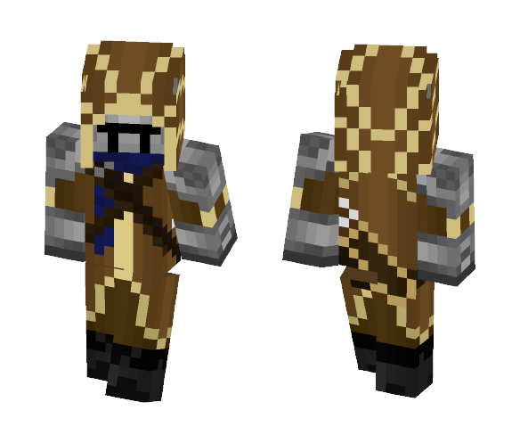 Hooded Knight - Male Minecraft Skins - image 1