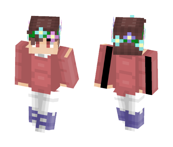 Flower Boy - Boy Minecraft Skins - image 1